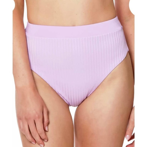 Sanctuary women’s bikini bottom Sandbar Banded High Leg High-Rise swimsuit - Picture 1 of 11